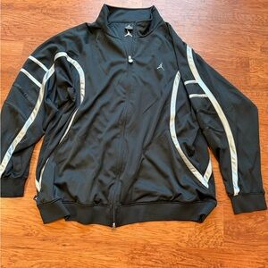 Nike Air Jordan black/silver track jacket men’s 3XL